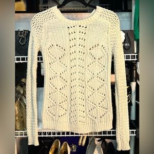 All saints cream sweater - size XS